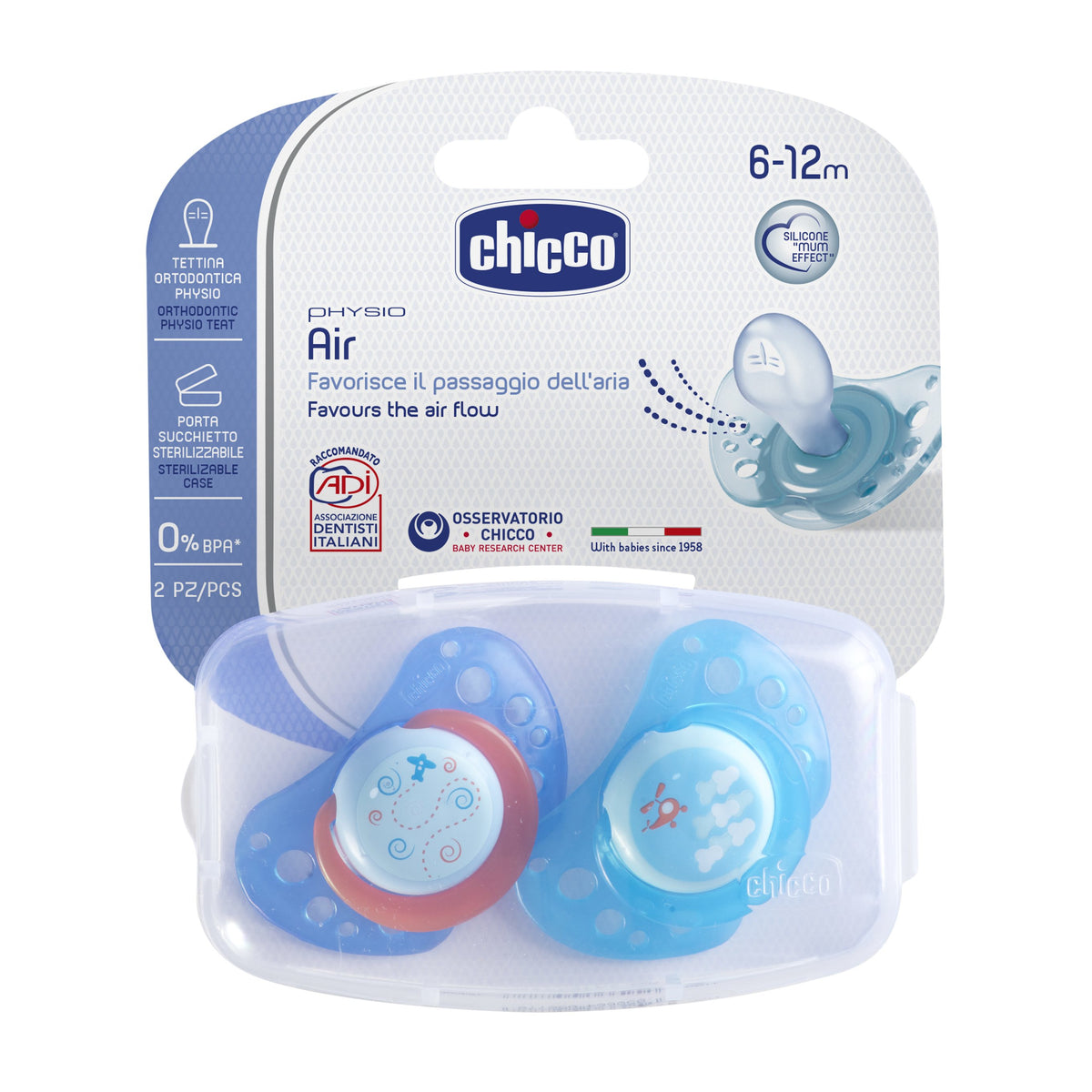 Chicco Schnuller Physio Air 6-12m