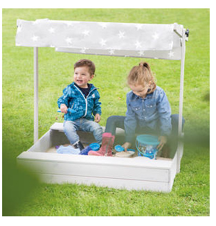 Roba Sandkasten mit Dach - Little Stars