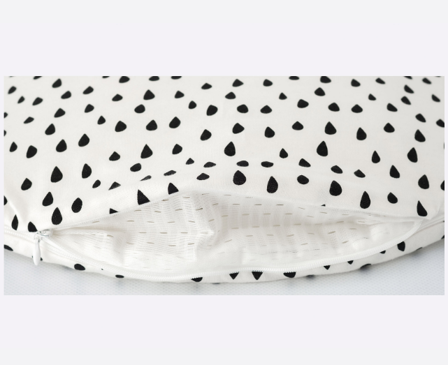 Träumeland LIEBMICH Schlafsack Tropfen schwarz