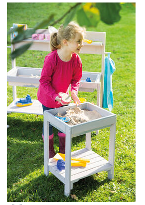 Roba Outdoor Spieltisch TINY Deluxe mit Spielwanne Outdoor Deluxe