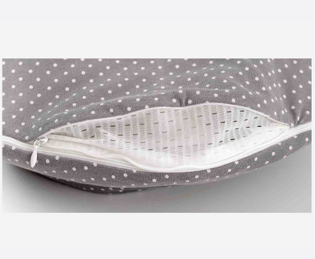 Träumeland LIEBMICH Schlafsack Pünktchen grau