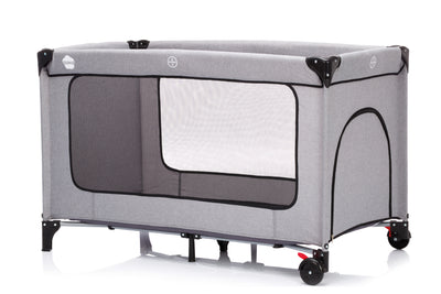 Fillikid Reisebett Madrid 120 x 60 cm grau melange