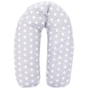 Stillkissen Dots grau 190cm