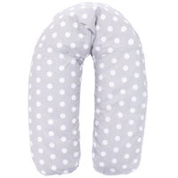 Stillkissen Dots grau 190cm