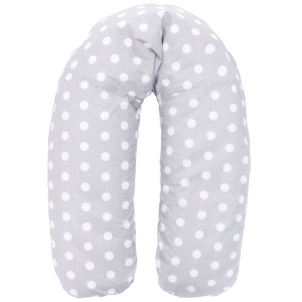 Stillkissen Dots grau 190cm