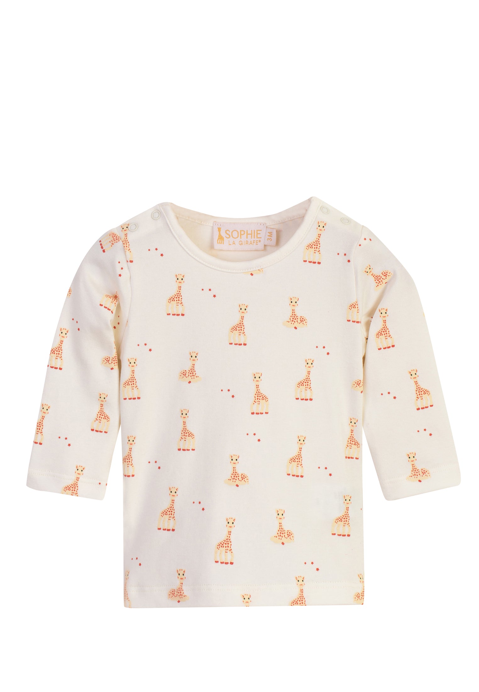 Sophie La Girafe Langarmshirt snow white