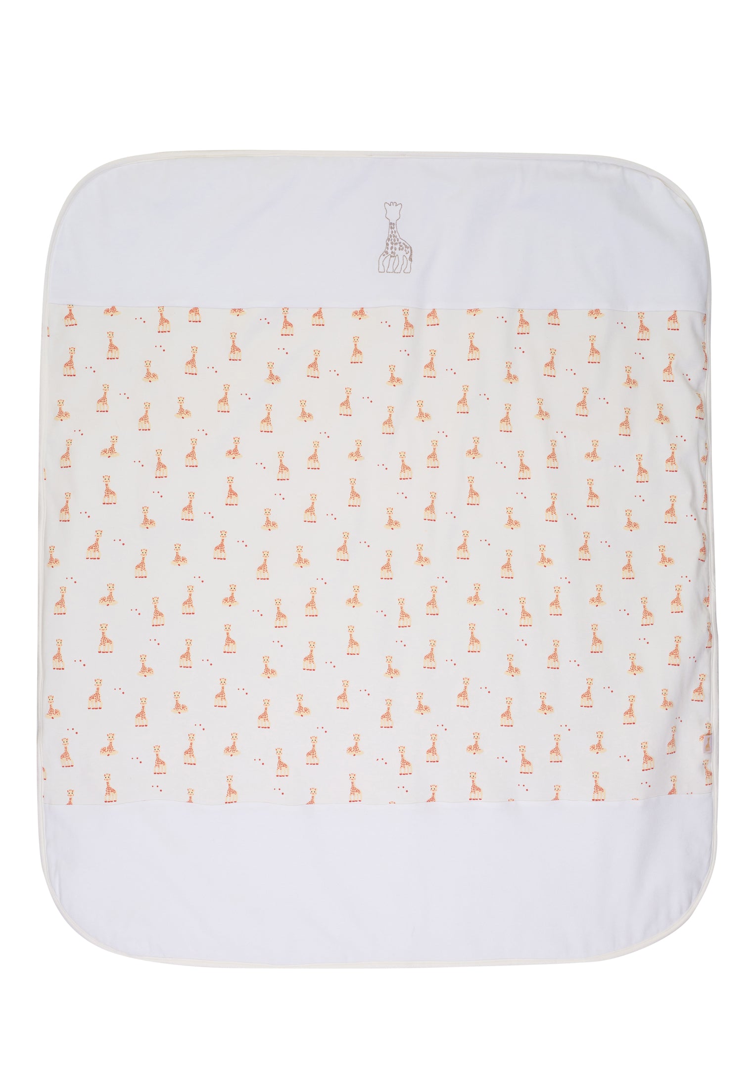 Sophie La Girafe Babydecke 75x90 cm snow white