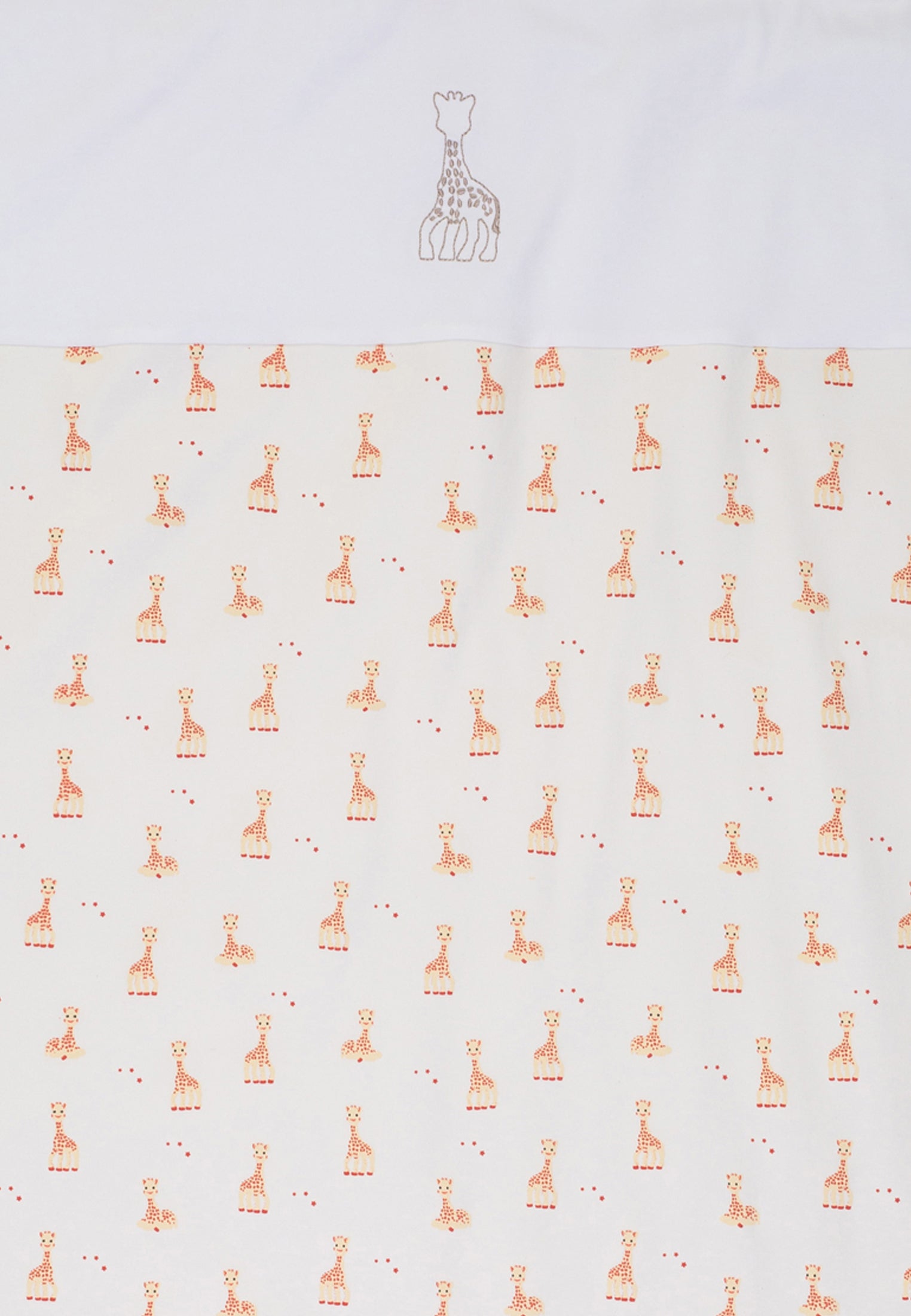 Sophie La Girafe Babydecke 75x90 cm snow white