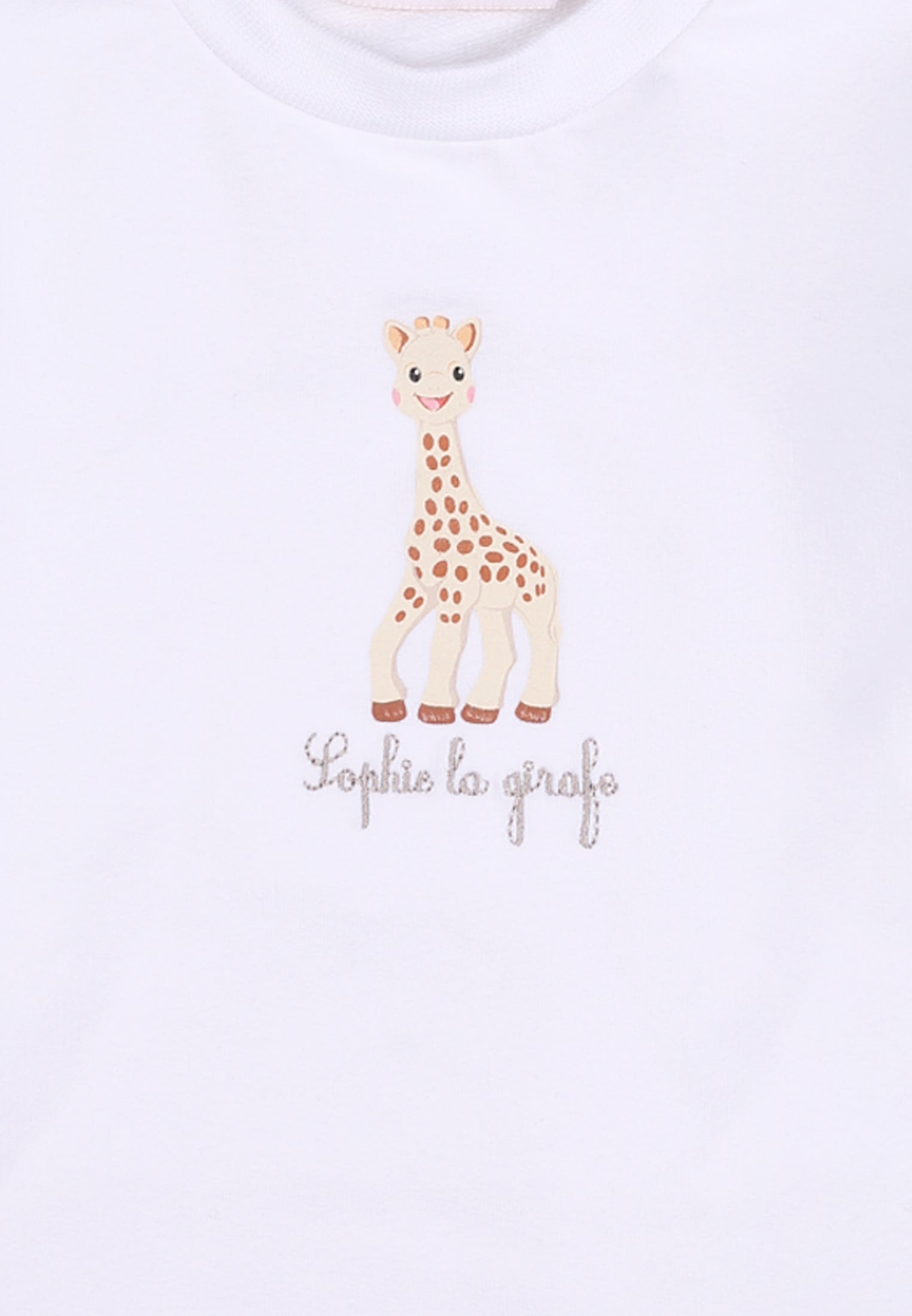 Sophie La Girafe Langarmshirt snow white