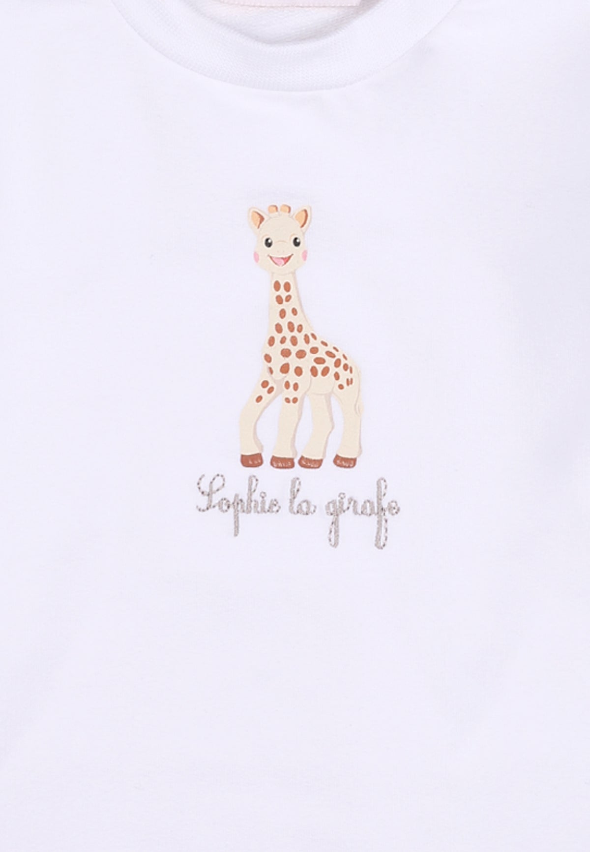 Sophie La Girafe Langarmshirt snow white
