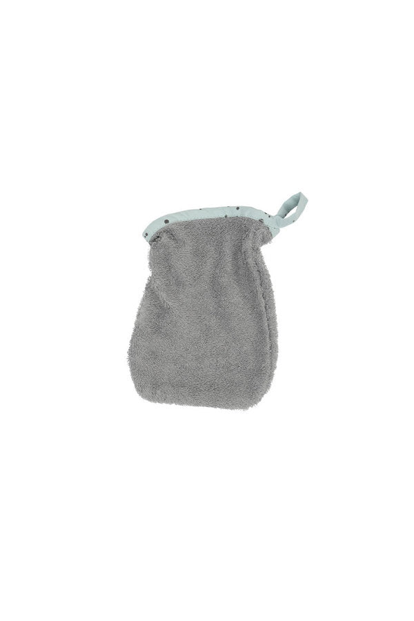 BeBe´s Collection - 3D Schmetterlinge Waschhandschuh - mint