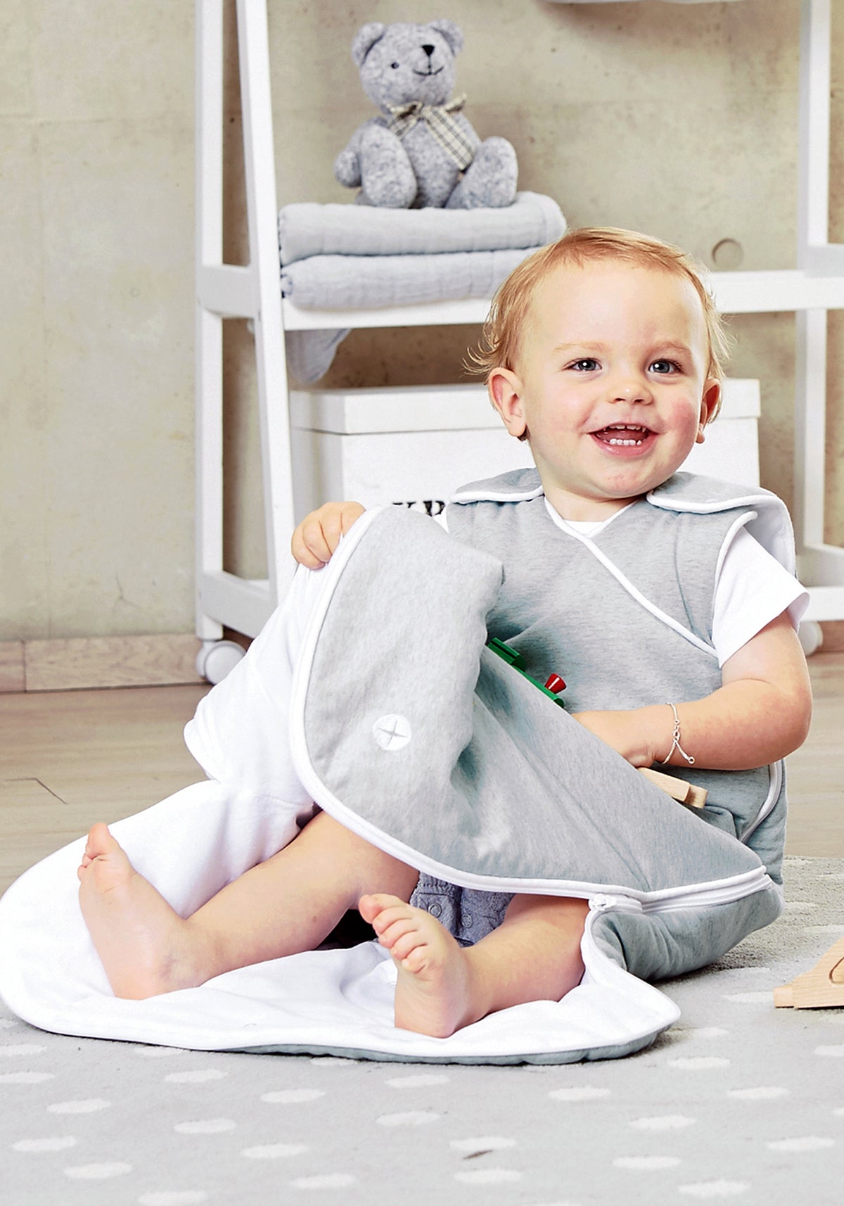 Nordic Coast Baby Schlafsack - Grau