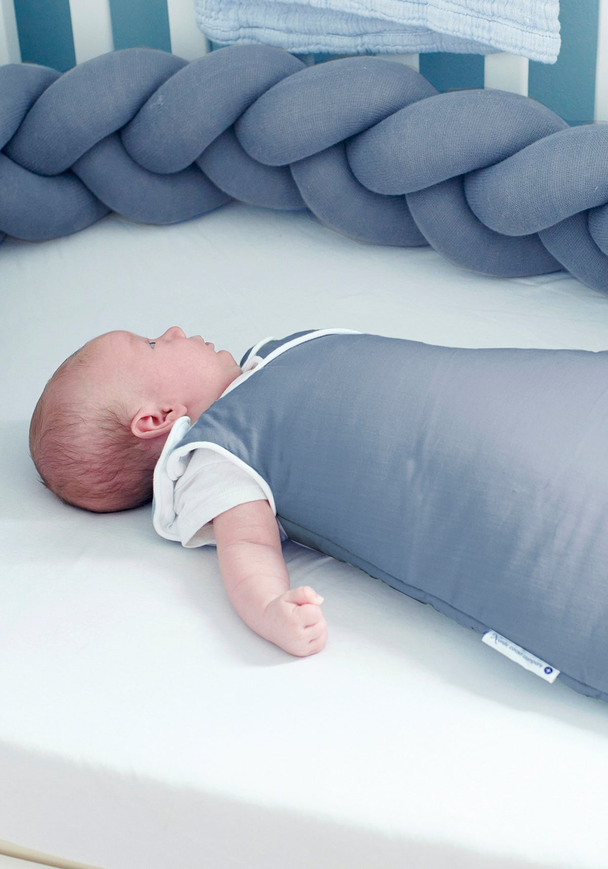 Nordic Coast Baby Schlafsack - Blau Grau