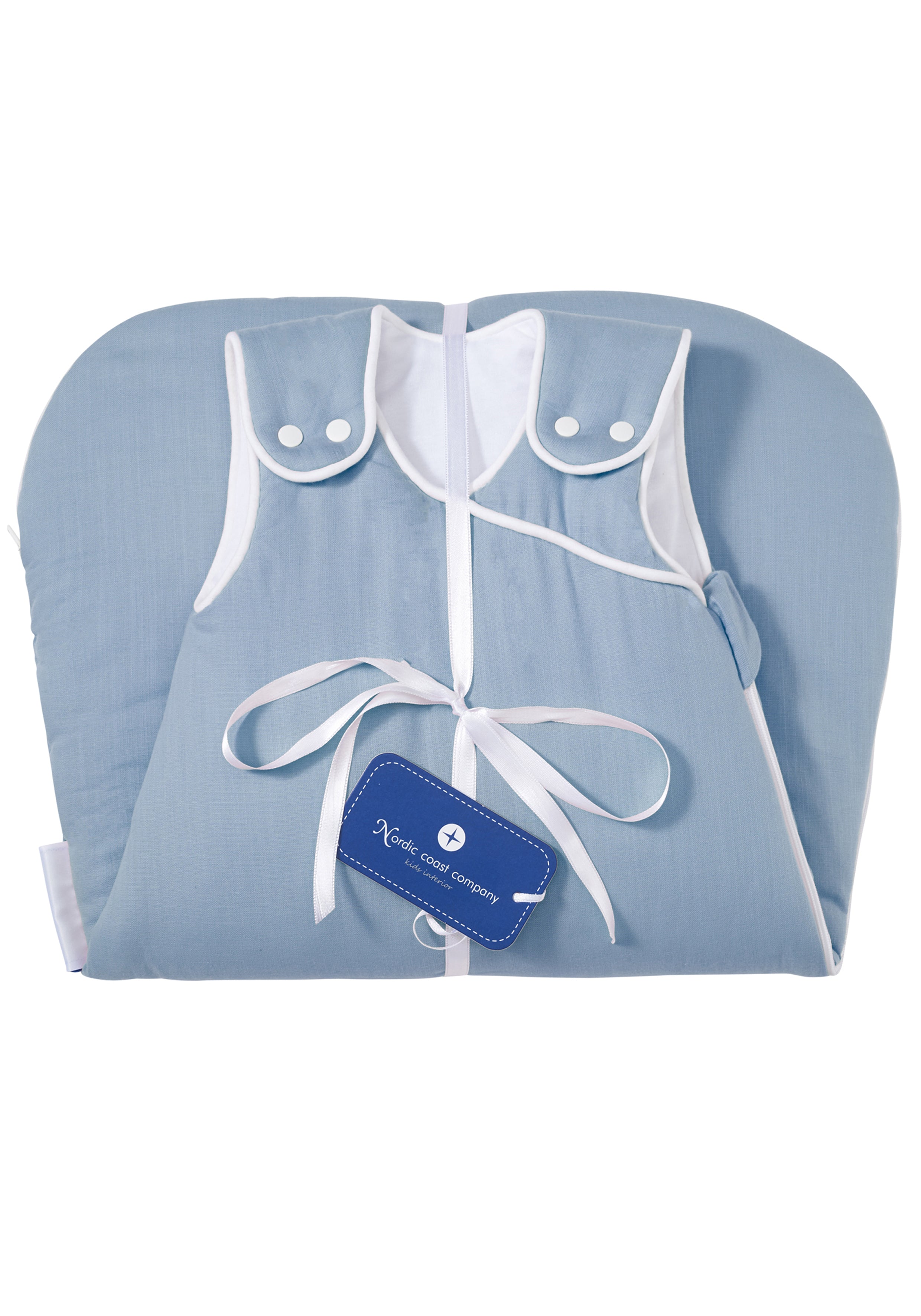Nordic Coast Baby Schlafsack - Blau Grau
