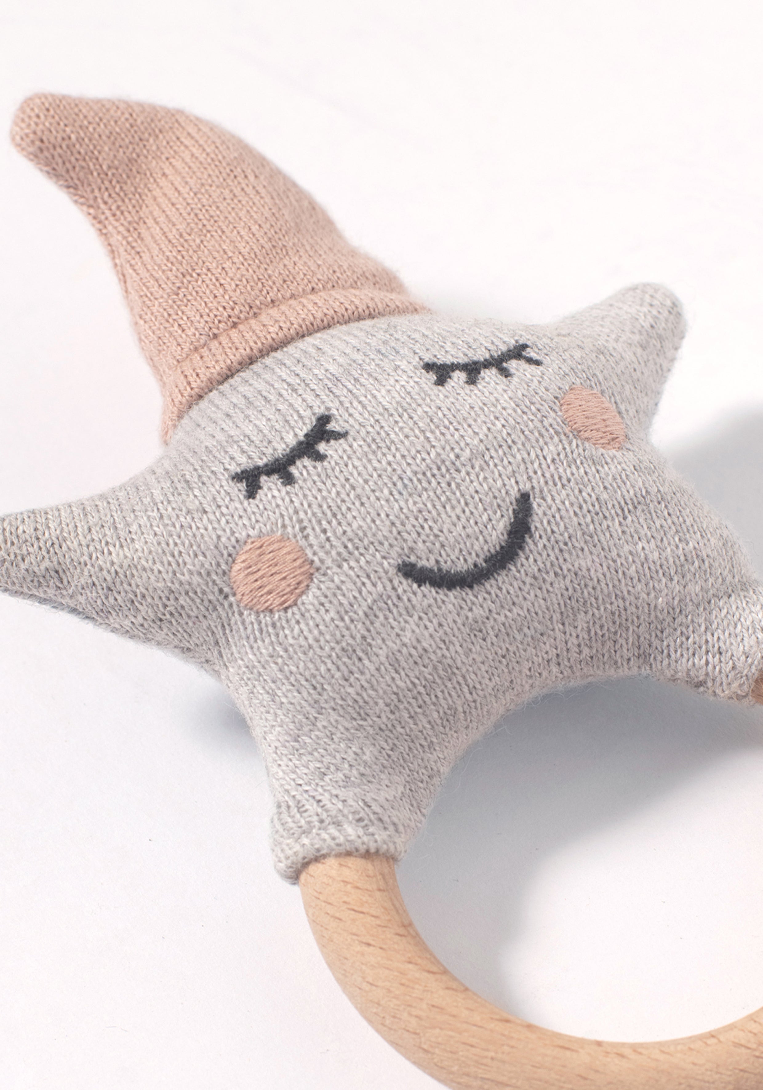 Nordic coast Baby Rassel Stern