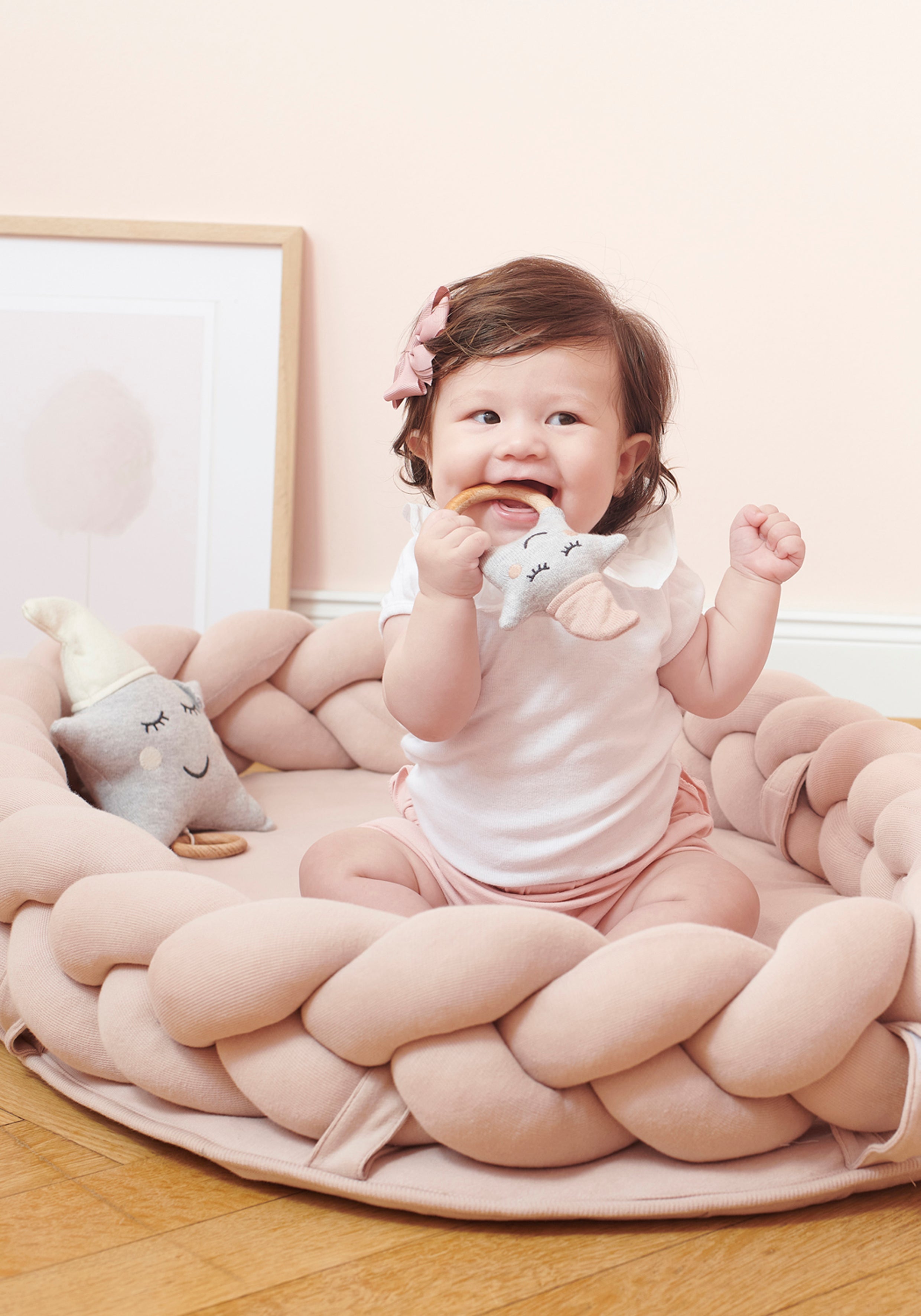 Nordic coast Baby Rassel Stern