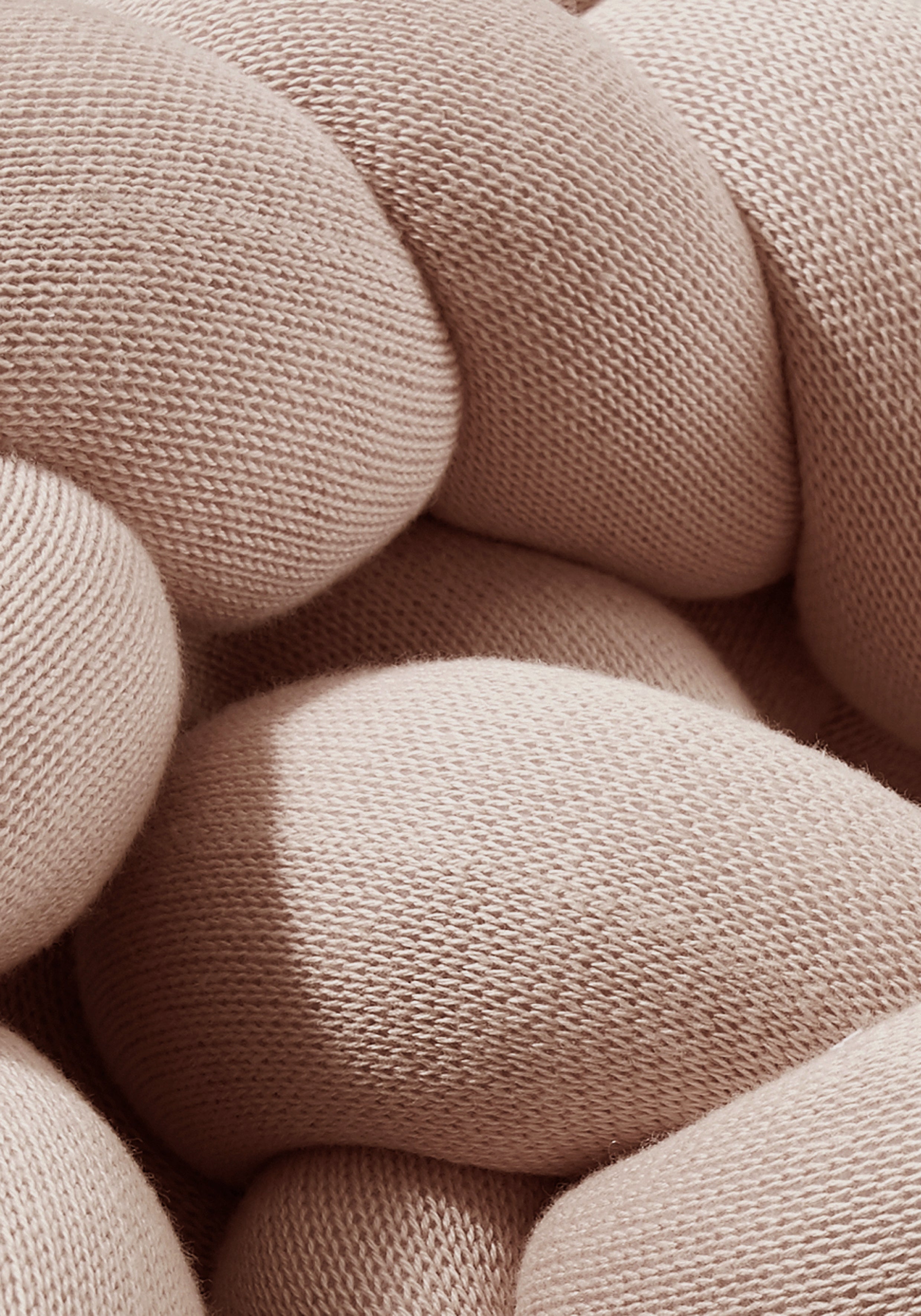 Nordic coast Bettschlange geflochten Strick XL