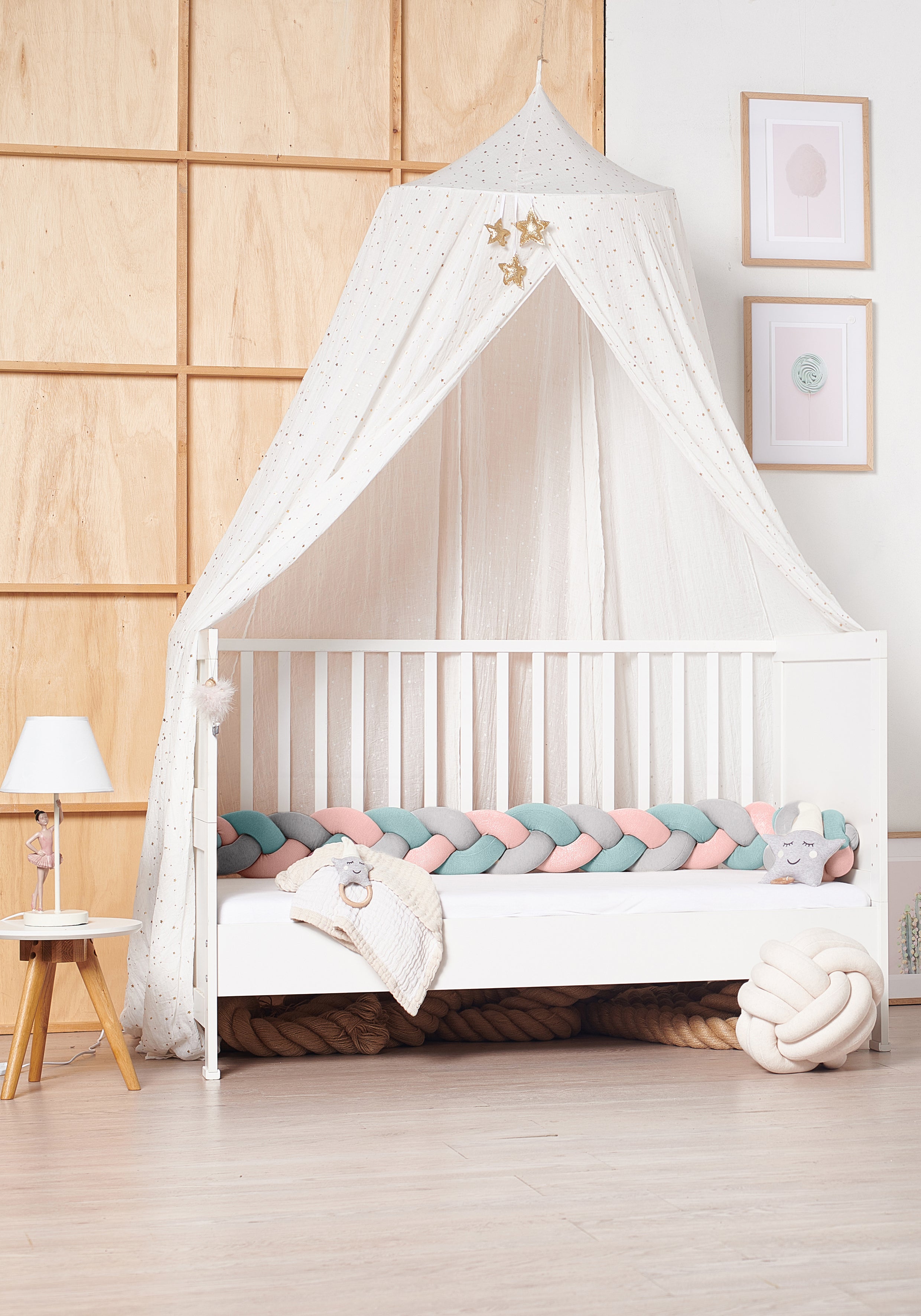 Nordic coast Bettschlange geflochten Trio