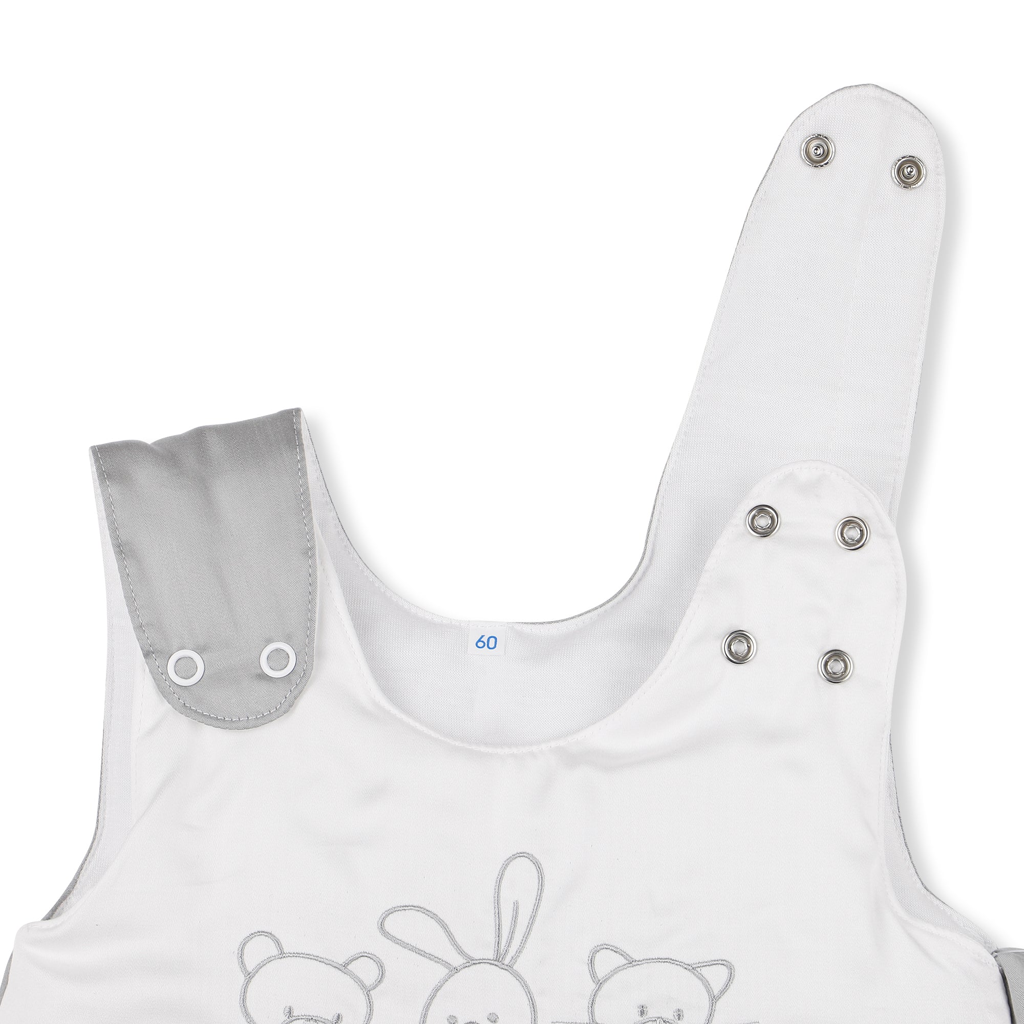 Kuli Muli Ganzjahresschlafsack Lyocell Jersey Dunkelgrau