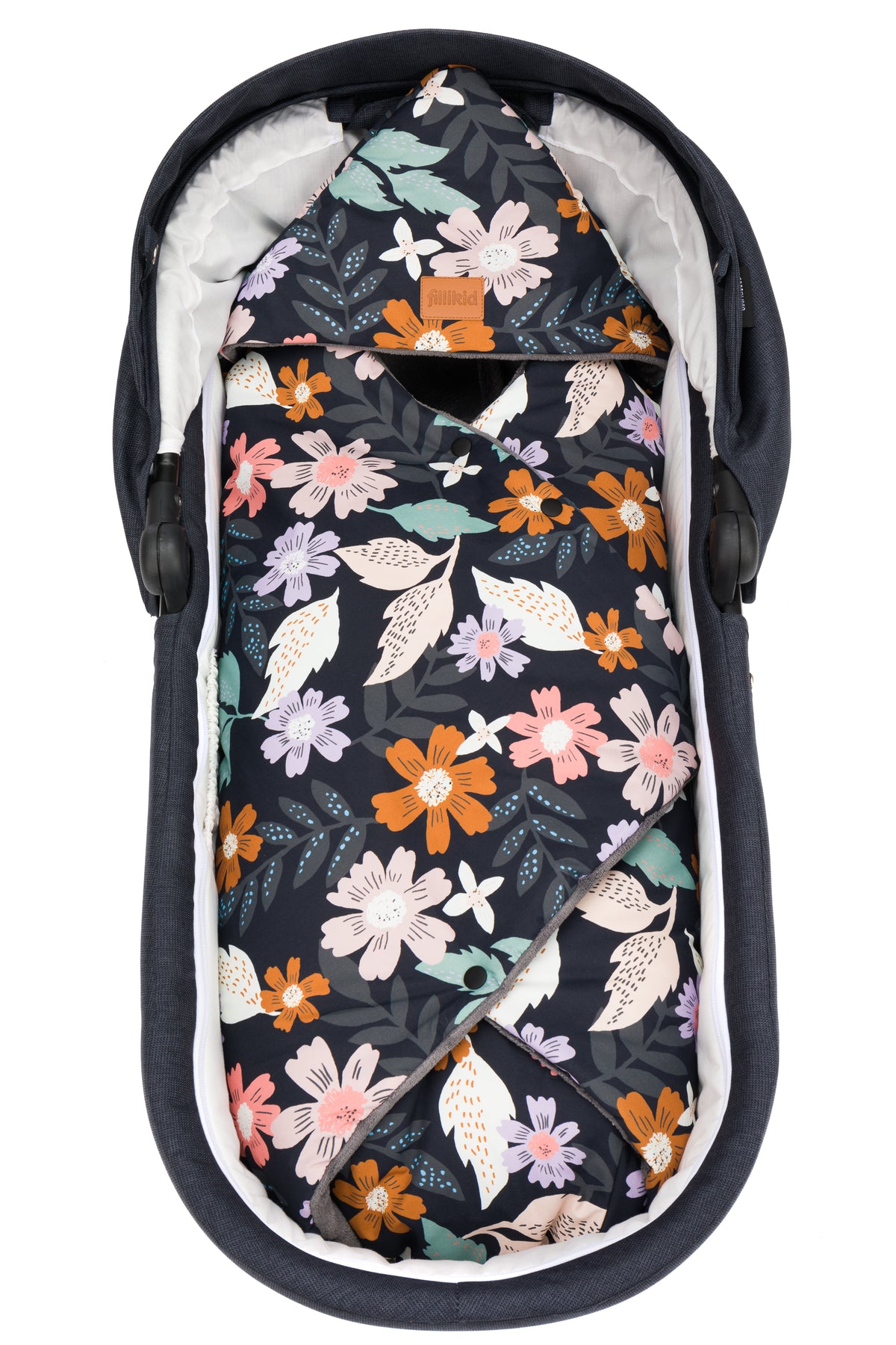 Fillikid  Winterfusssack Tanaga Blumen GR.0