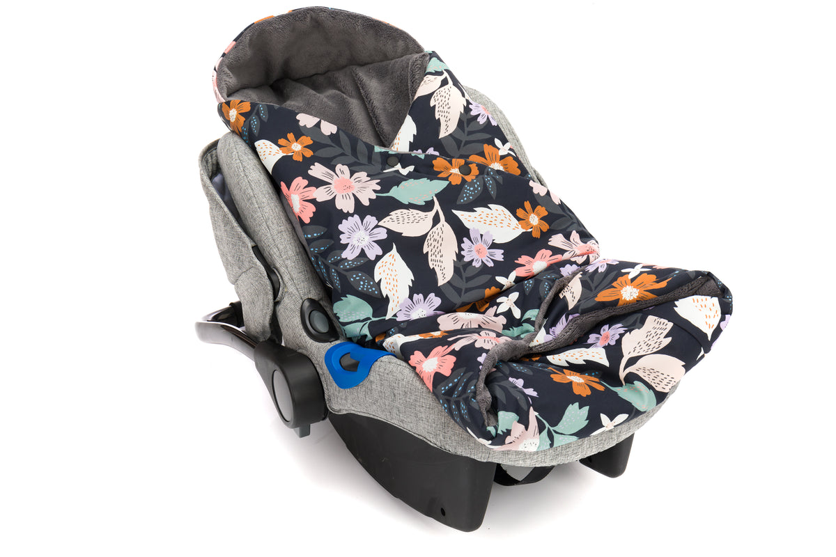 Fillikid  Winterfusssack Tanaga Blumen GR.0