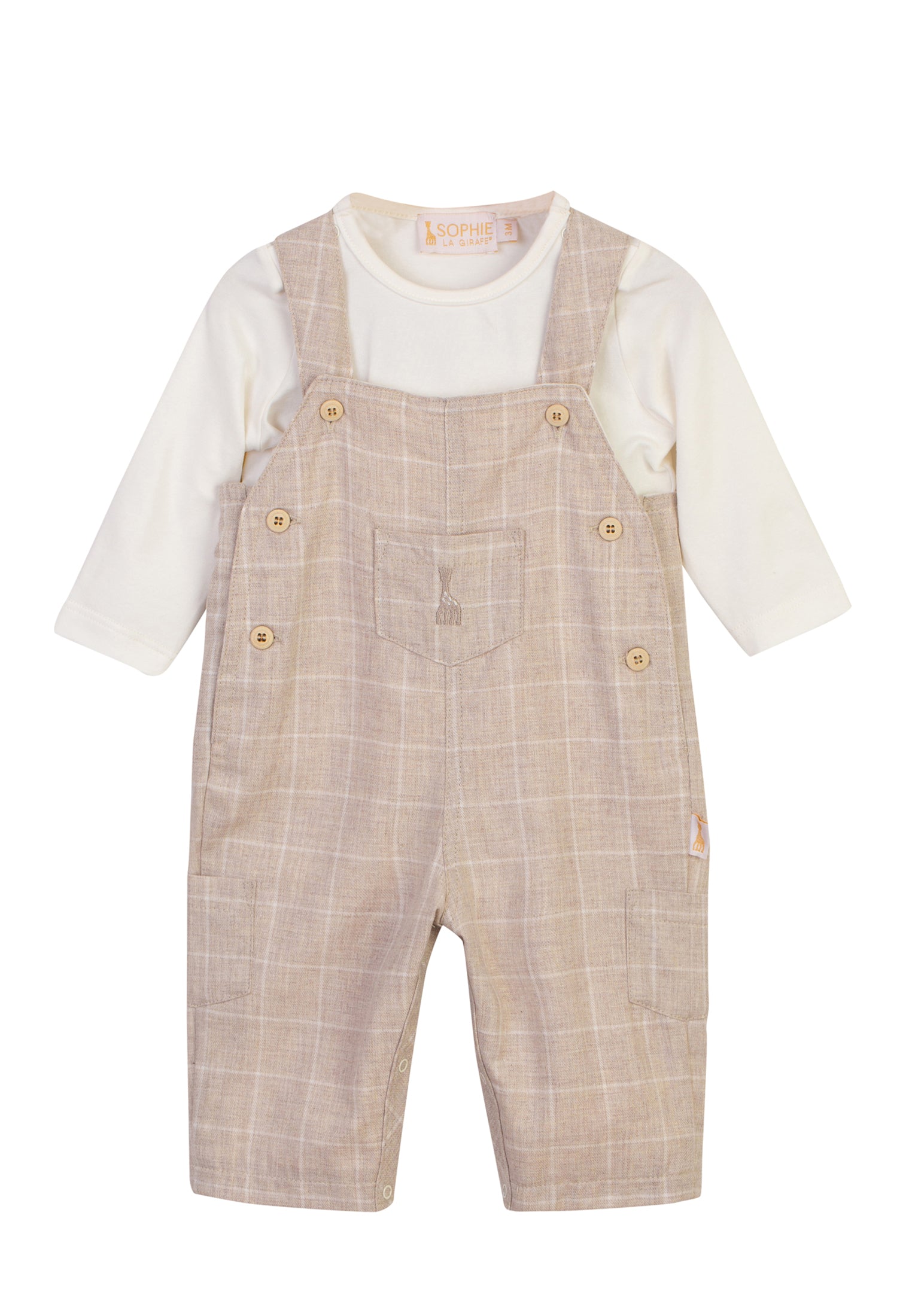 Sophie La Girafe Set 2-teilig light brown