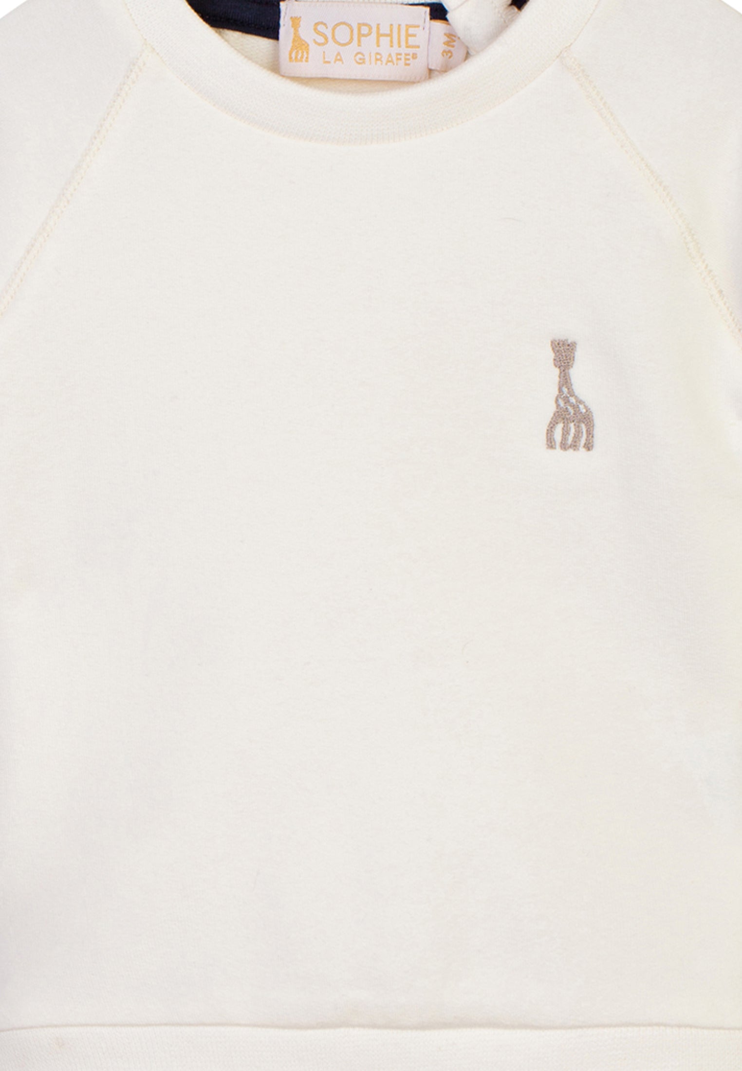Sophie La Girafe Sweatshirt snow white