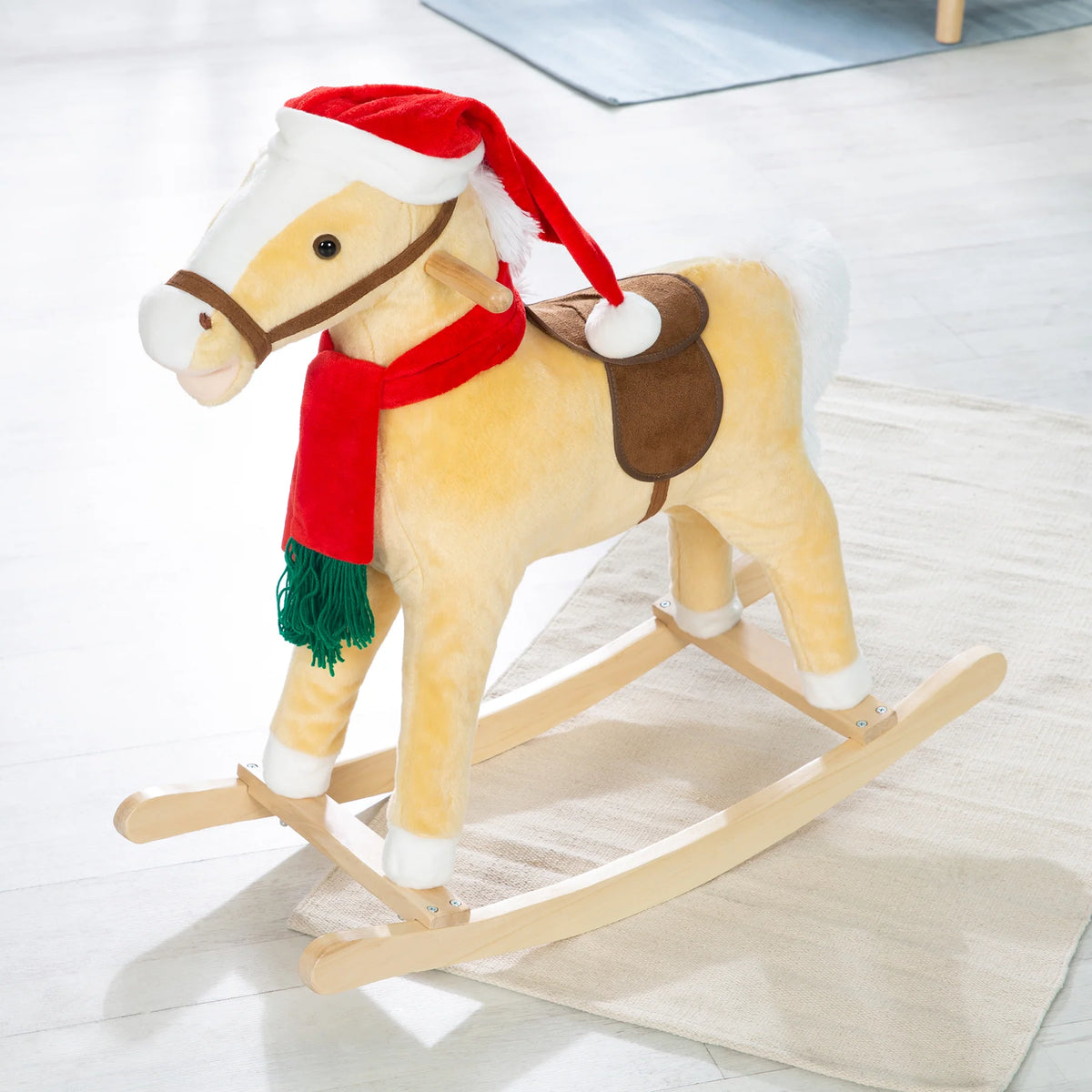 Roba Schaukelpferd mit Weihnachtsmütze &amp; Schal *Sale*