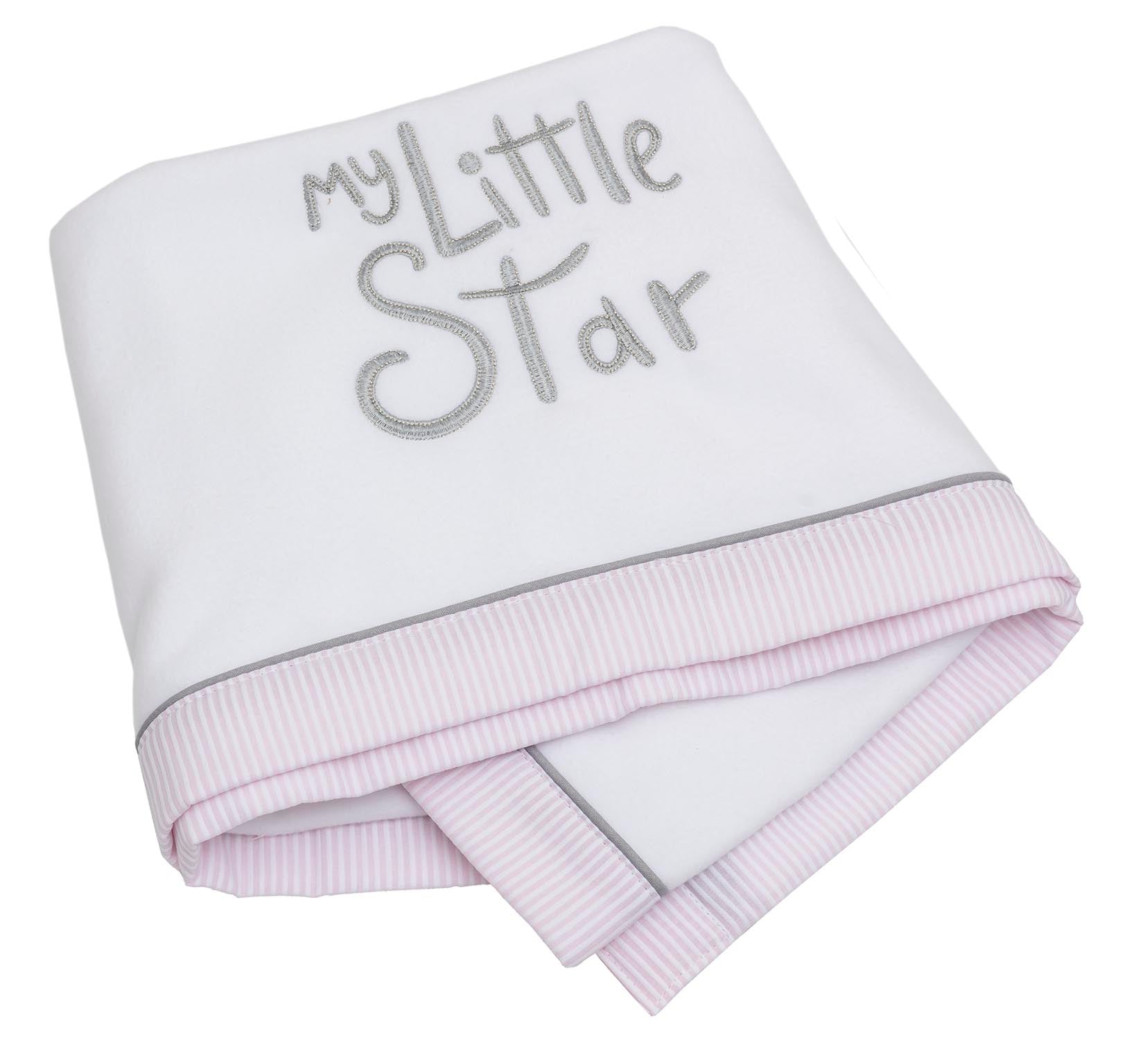 Bebe's Collection Fleece Decke My little Star