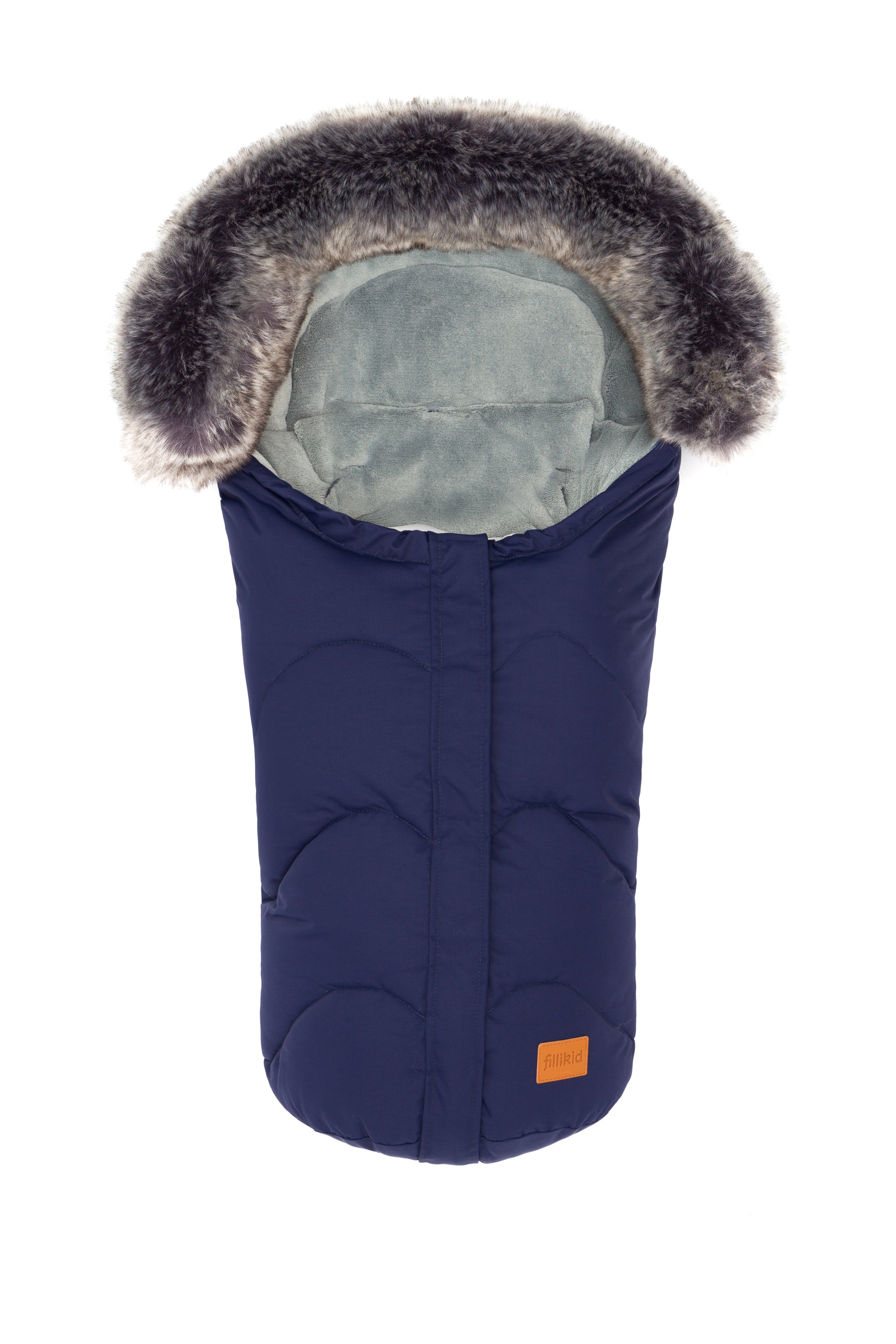 Fillikid Winterfusssack Lhotse für Wanne oder Babyschale blau