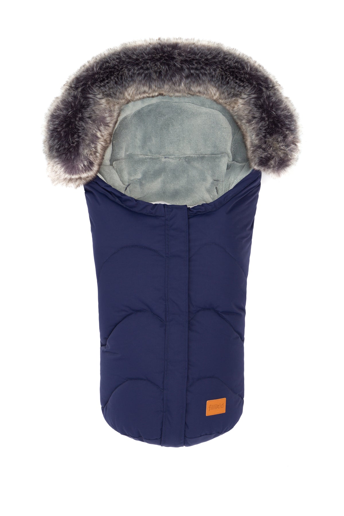 Fillikid Winterfusssack Lhotse für Wanne oder Babyschale blau