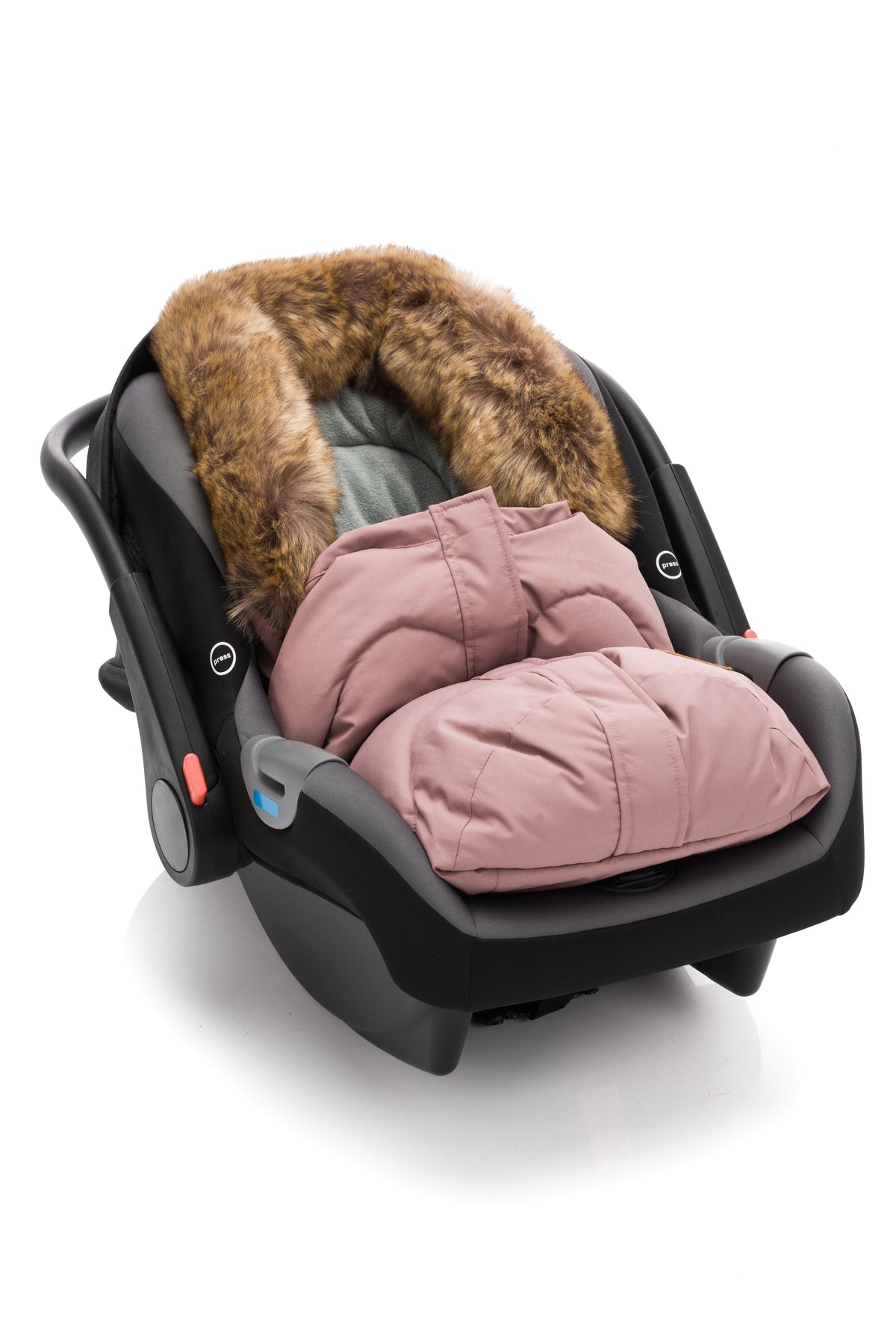 Fillikid Winterfusssack Lhotse für Wanne oder Babyschale rosé