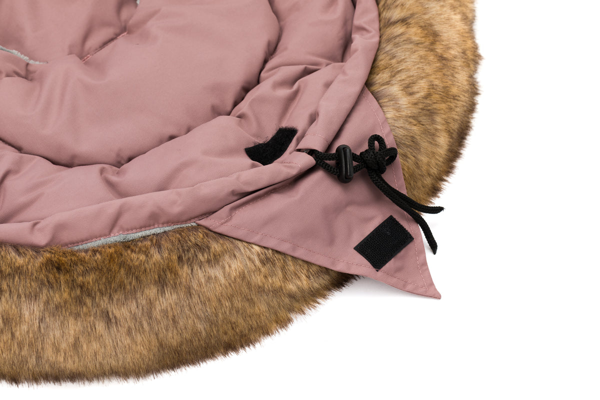 Fillikid Winterfusssack Lhotse für Wanne oder Babyschale rosé