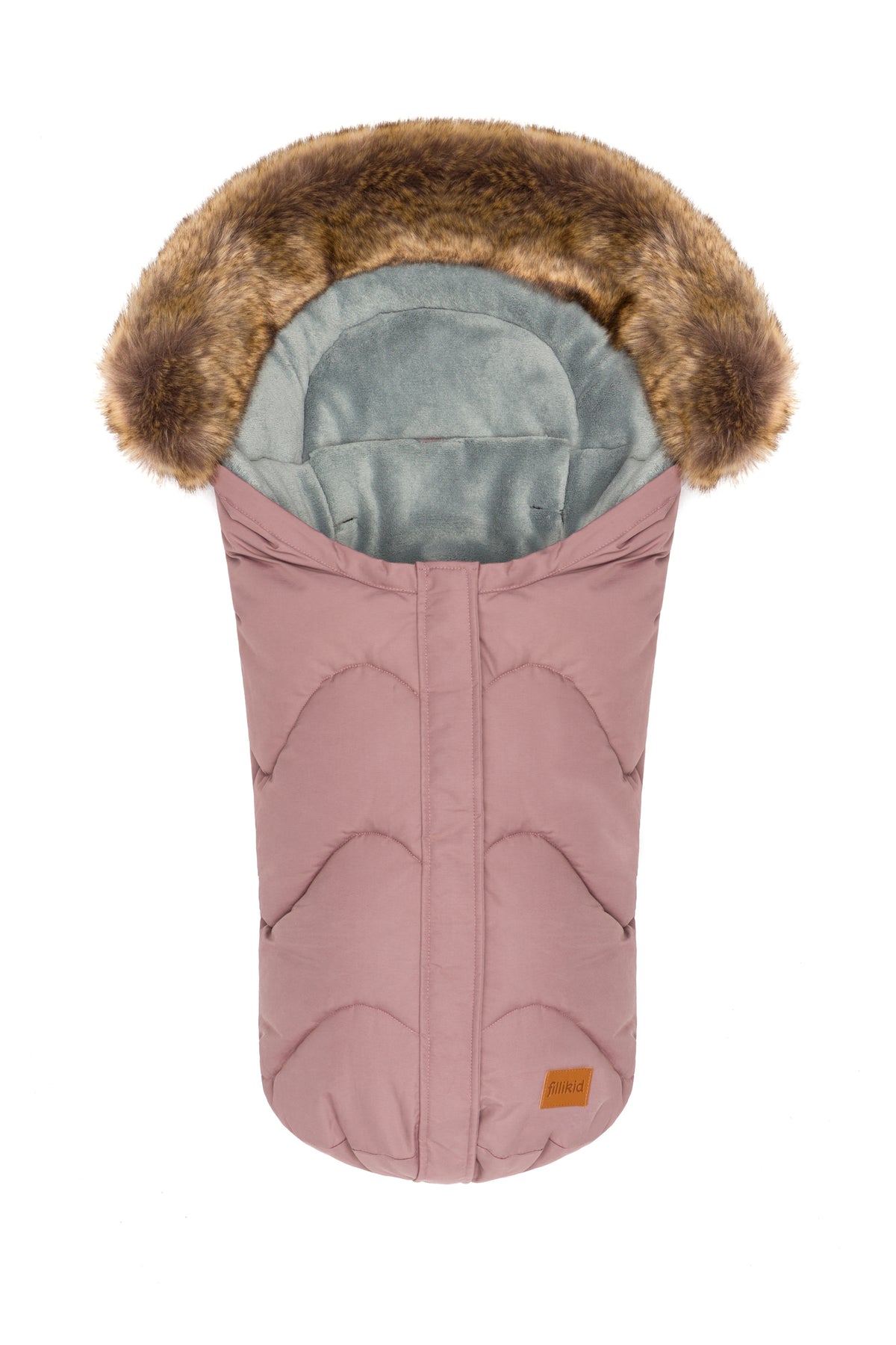 Fillikid Winterfusssack Lhotse für Wanne oder Babyschale rosé