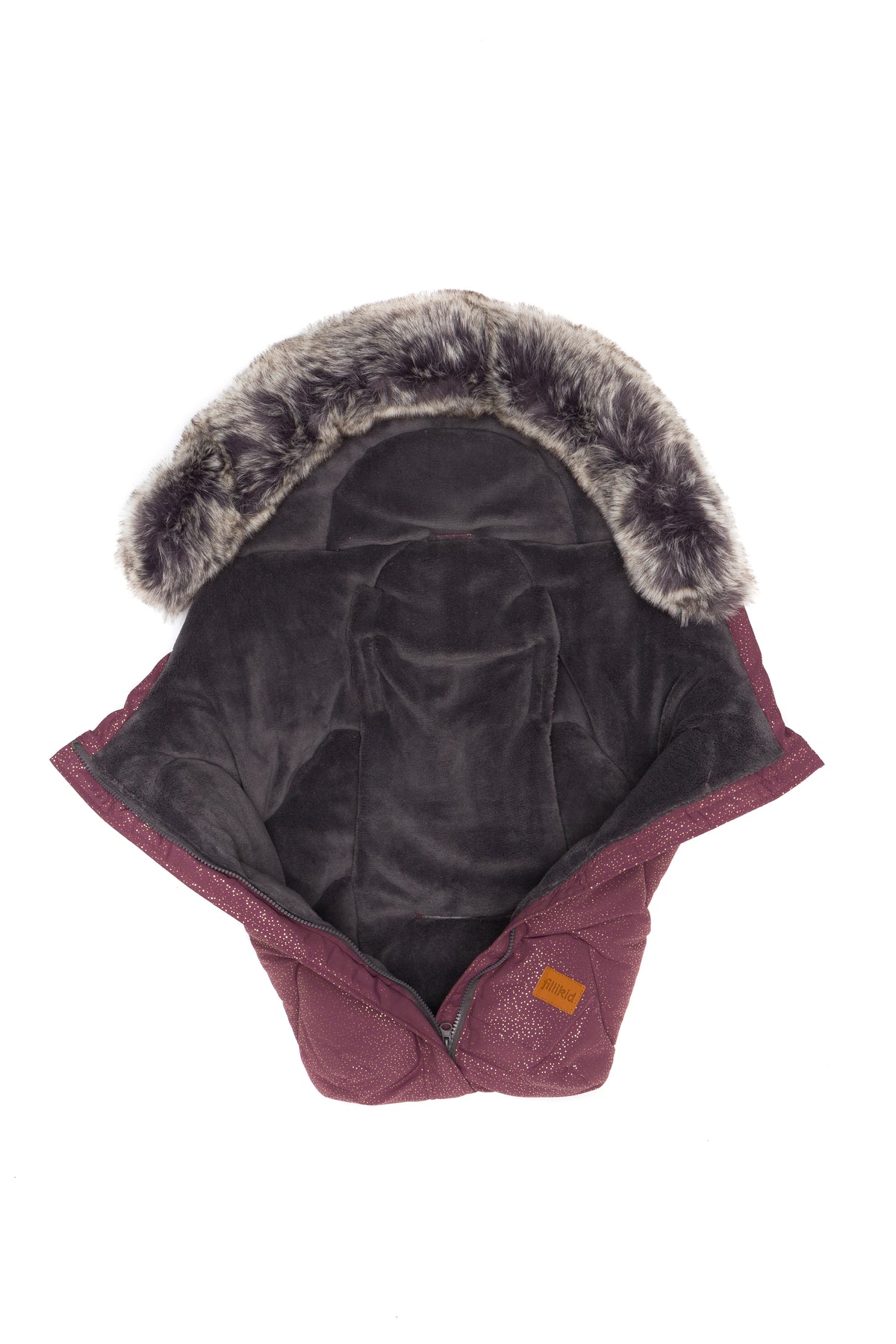 Fillikid Winterfusssack Lhotse für Wanne oder Babyschale Galaxy Berry