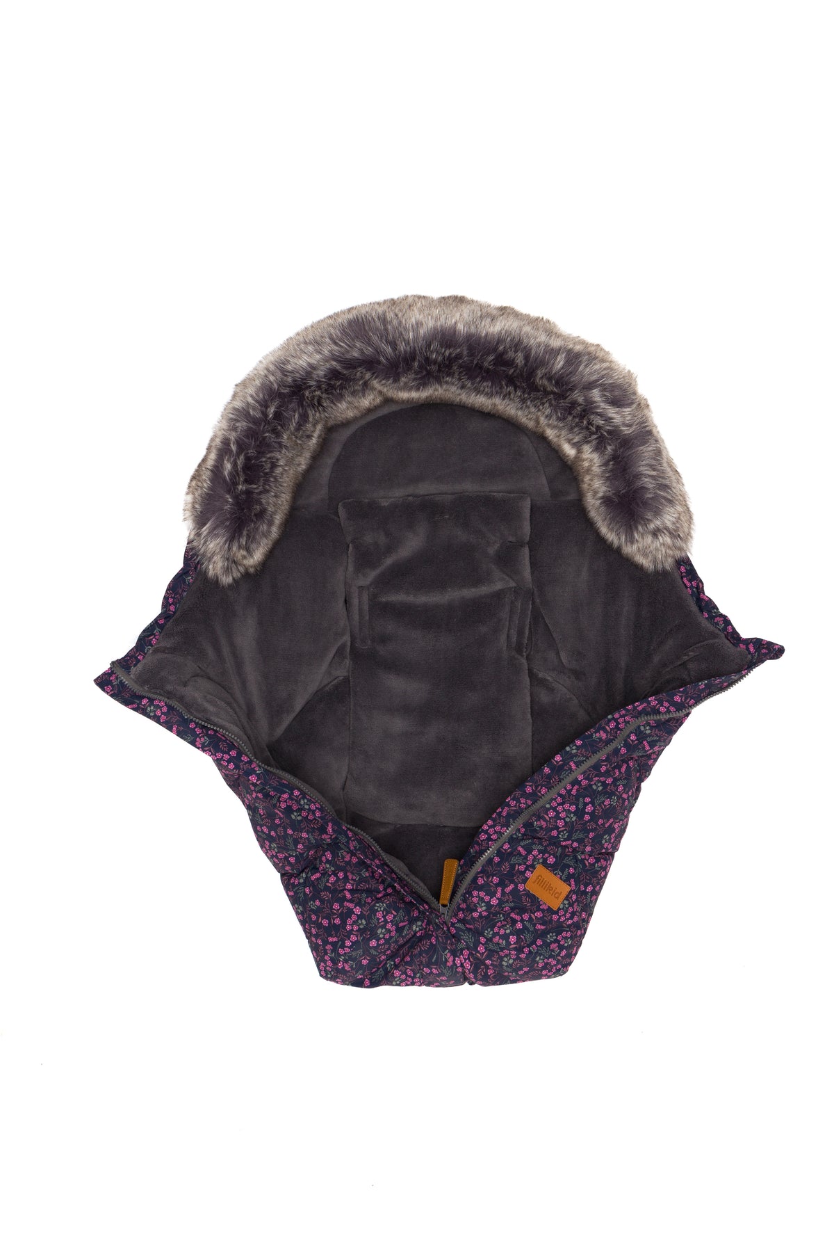 Fillikid Winterfusssack Lhotse für Wanne oder Babyschale Flowers small