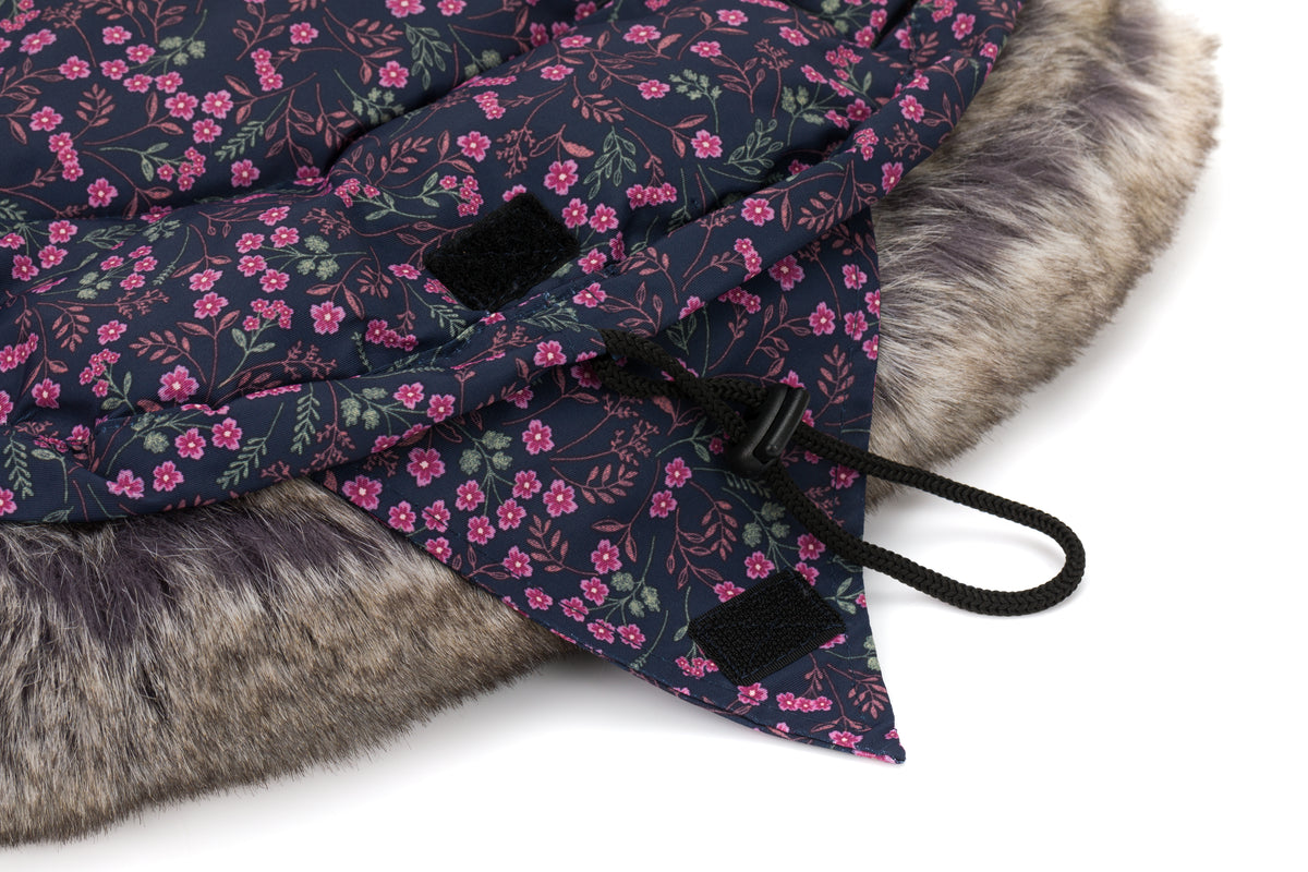 Fillikid Winterfusssack Lhotse für Wanne oder Babyschale Flowers small