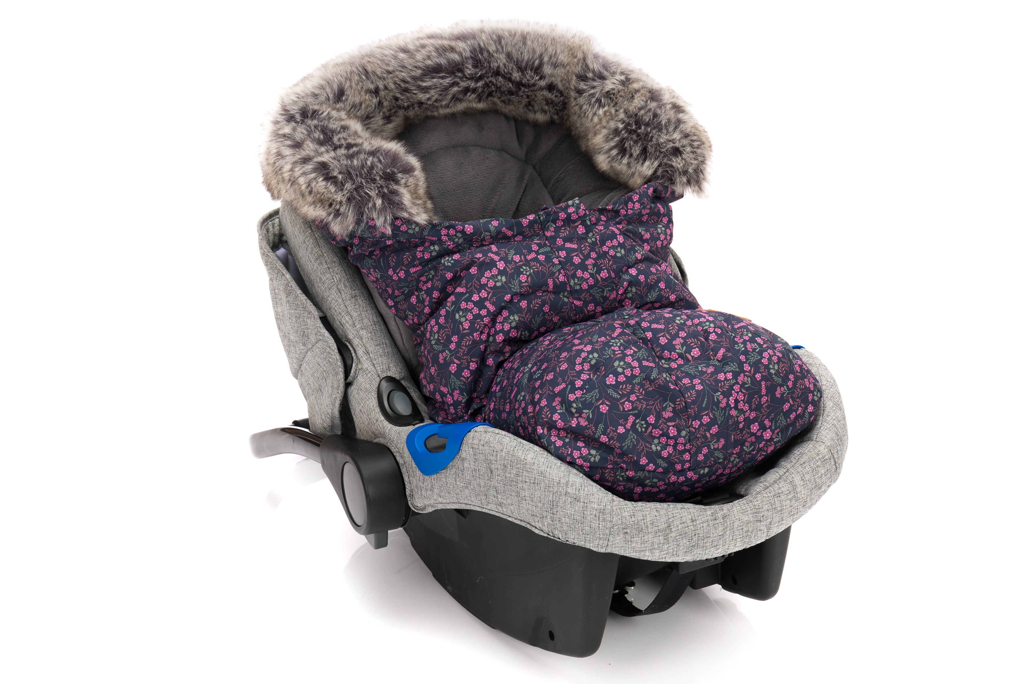 Fillikid Winterfusssack Lhotse für Wanne oder Babyschale Flowers small