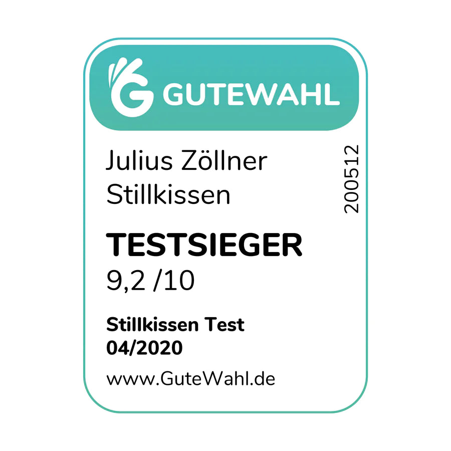 JULIUS ZÖLLNER - Wickelkissenbezug aus Musselin Grau