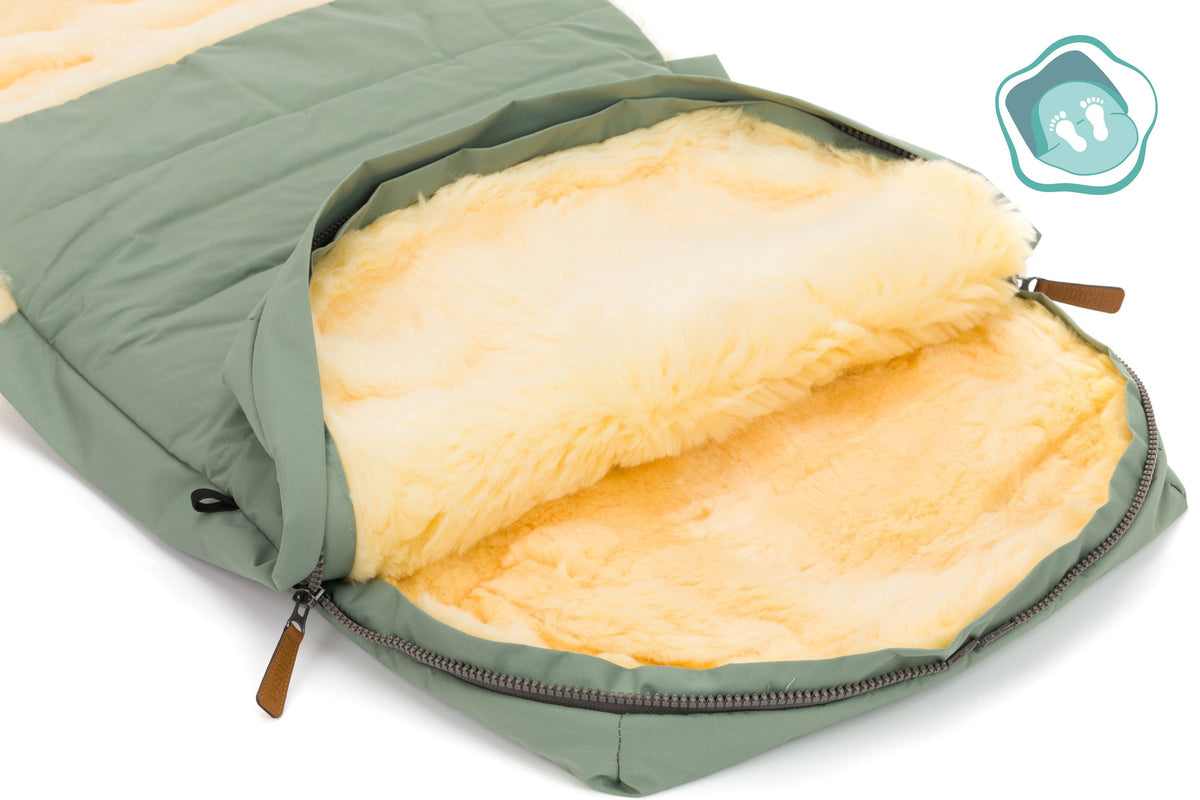 Fillikid Winterfusssack Bernina salbei