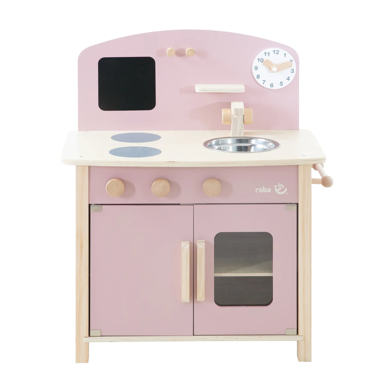 Roba Spielküche Spielküche weiss/natur/rosa