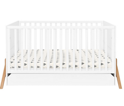 BISAL Kinderbett mit Schublade LOTTA 70x140cm - Weiss