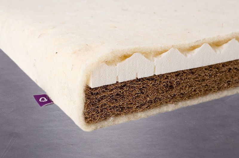 Träumeland NATUR Babymatratzen - NATURGLÜCK 60x120 cm