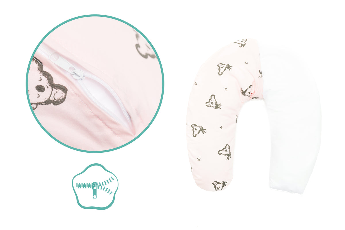 Fillikid Seitenlagerungskissen Luxe Koala rosé
