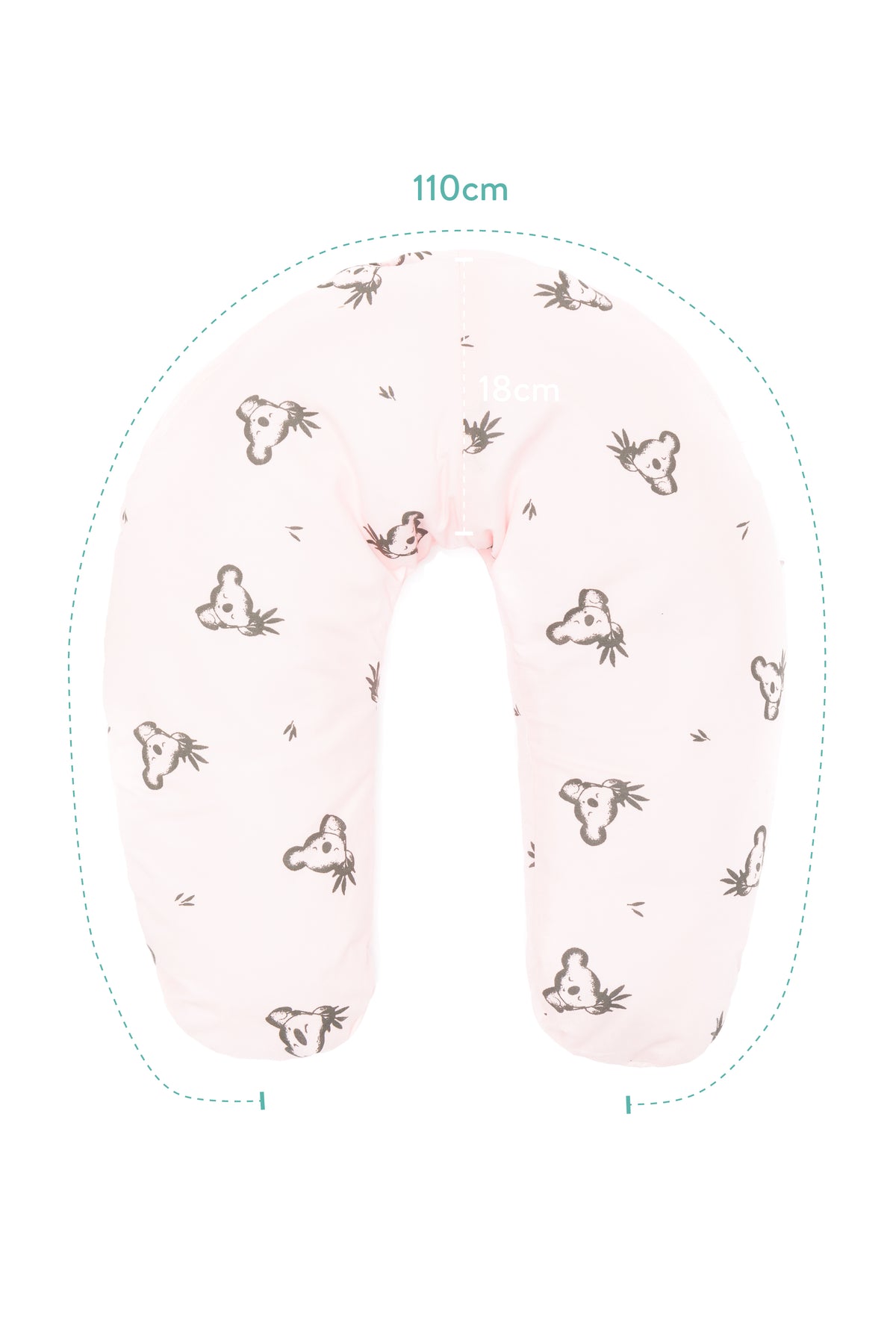 Fillikid Seitenlagerungskissen Luxe Koala rosé