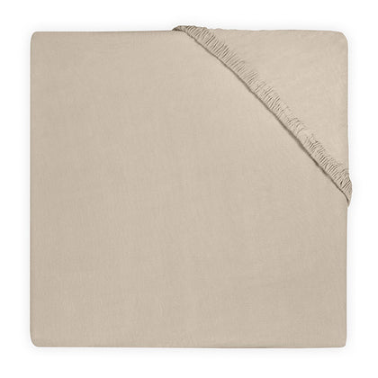 Jollein Spannbettlaken Wiege Jersey 40/50x80/90 cm- Nougat