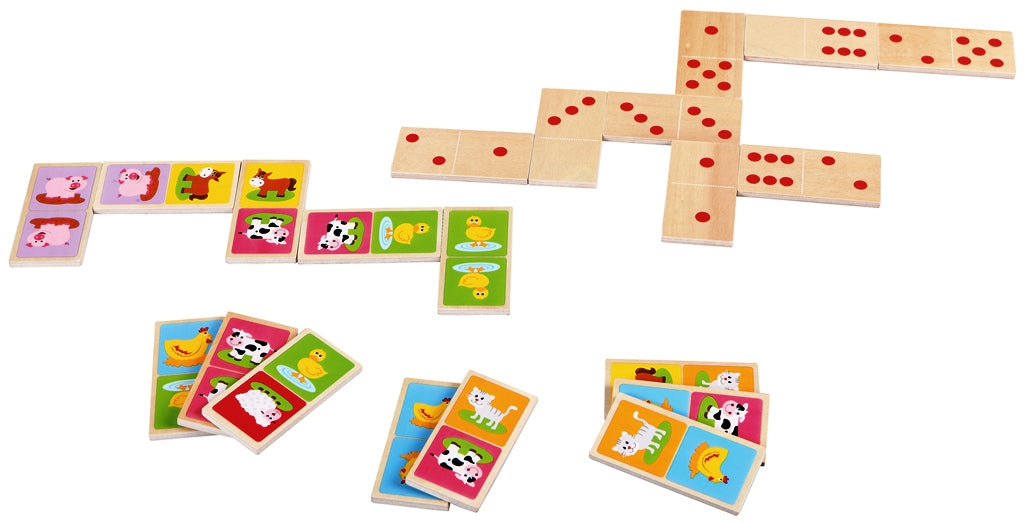 Spielba Domino Tiere 28 Stk.