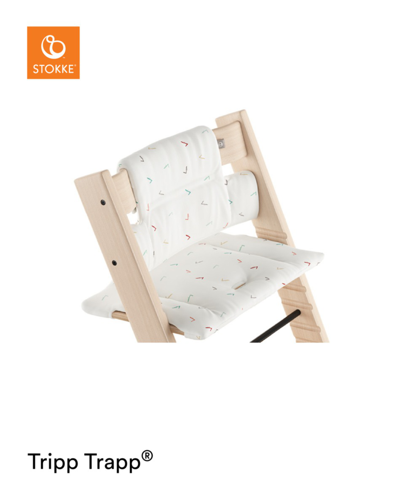 Stokke Tripp Trapp Hochstuhl mit Babyset und Kissen