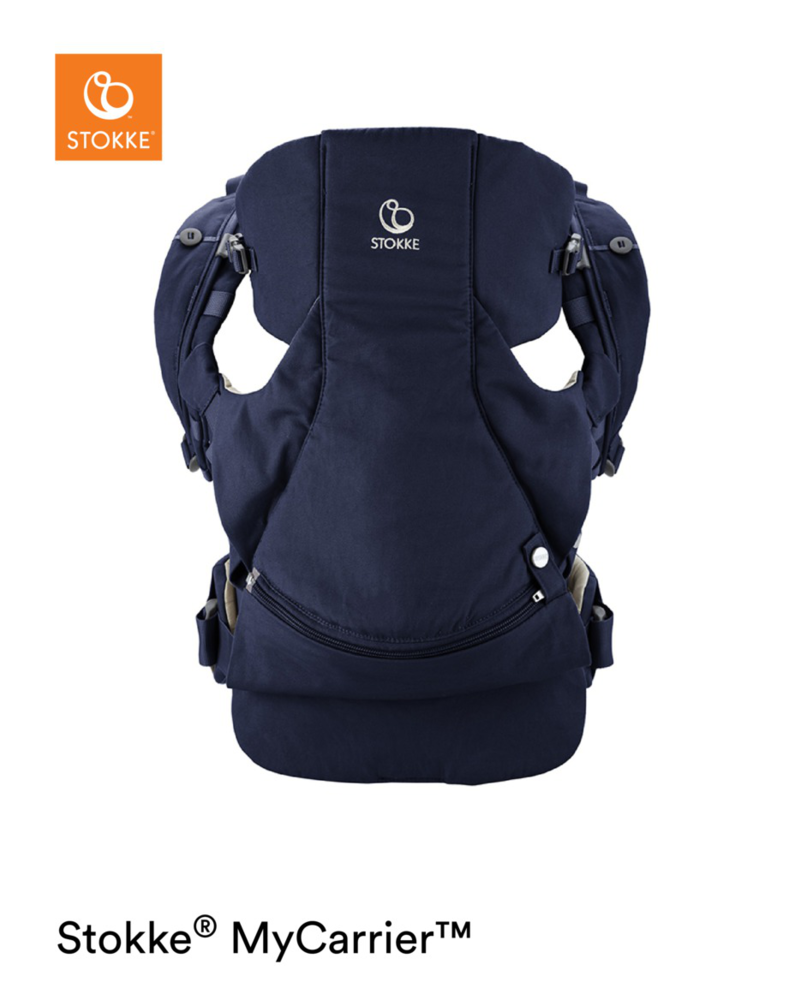 Stokke Babytrage MyCarrier Front+Back Deep Blue