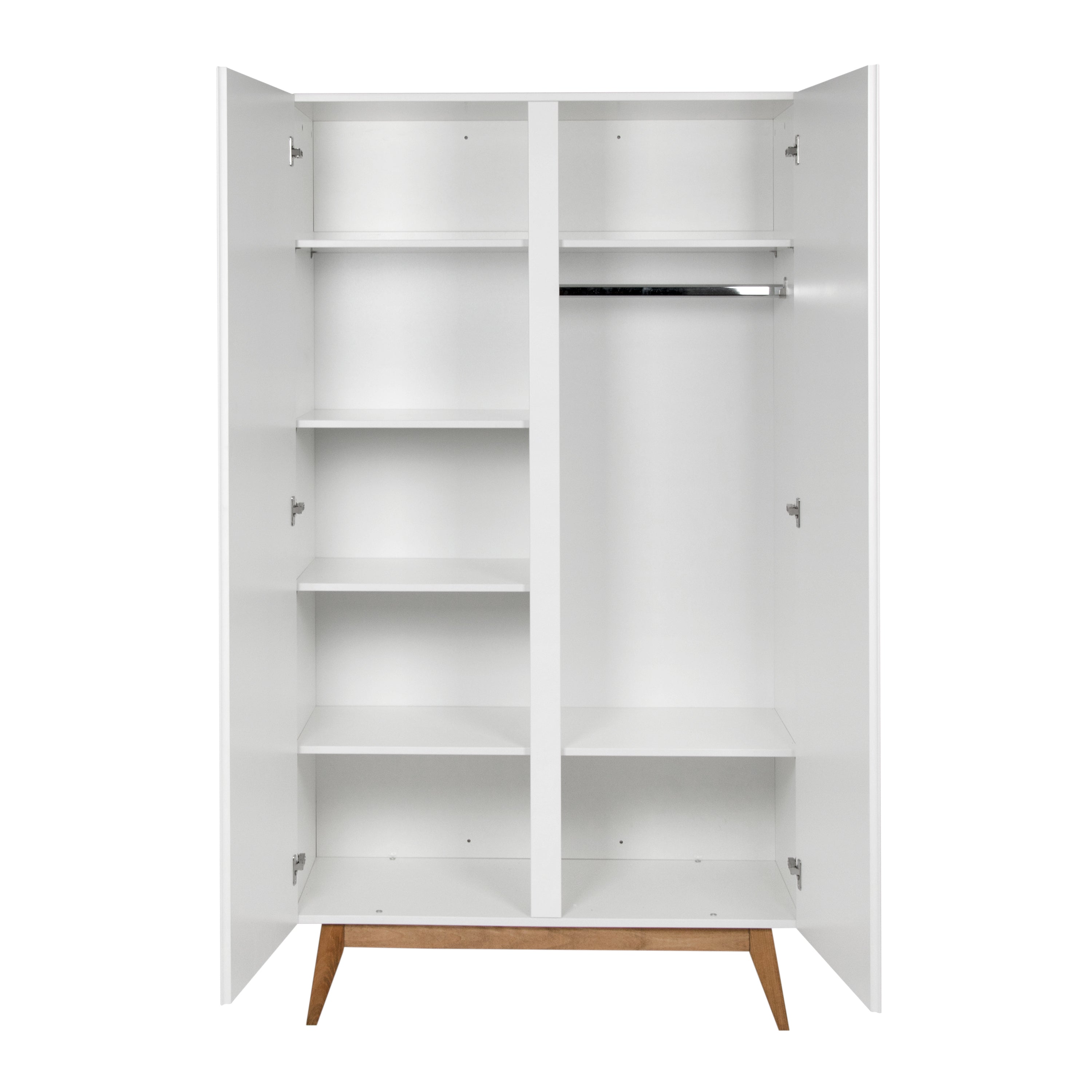 Quax Trendy Kleiderschrank 2-türig white